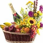 Champagne, Fruits and Flowers