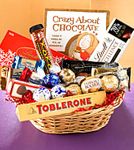 Chocolate gift basket 