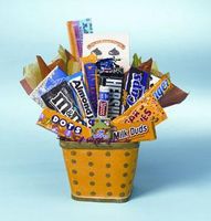 Classic candies basket