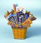 Classic candies basket