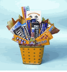 Classic candies basket