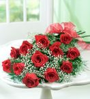 Dozen Rose Presentation Bouquet