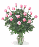 Eighteen premium long stemmed roses