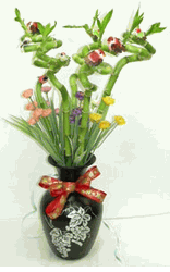 Elegant Curling Bamboo