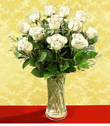 Enchanting Rose Bouquet - White