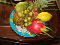 Five fruits tray