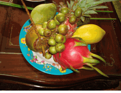 Five fruits tray