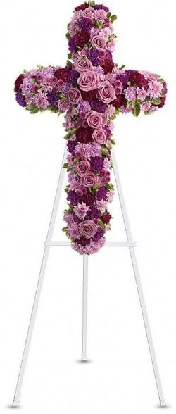 Florist Vietnamese Hoa Tang Le Sympathy CROSS