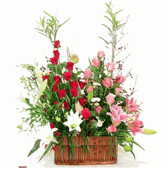 Flowers basket