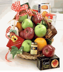 Fruit and Gourmet Basket 