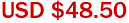 USD $48.50