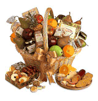 Fruit Basket and gourmet