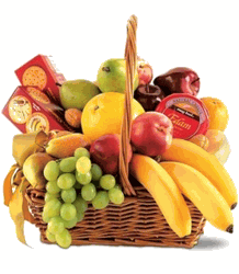 Fruit Basket and seasonal Gourmet 