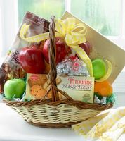 Fruit, Candy, and Cookie Basket
