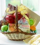 Fruit, Candy, and Cookie Basket