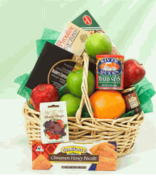 Fruit, Sweets and Treats Basket