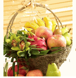 Fruits and flowers
