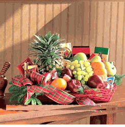 Fruits and gourmet Basket