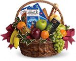 Fruits and Sweets Christmas Basket