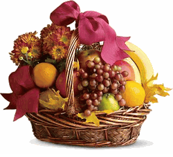 Fruits of Autumn with flower