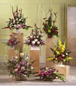 Funeral Flowers Baskets - Hoa Basket