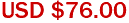 USD $76.00