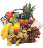  Gourmet Fruit Basket Sympathy