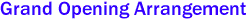 Grand Opening Arrangement 