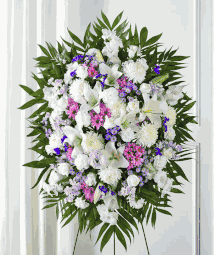 Lavender & White Size Small