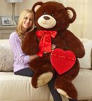 Handsome Henry Giant Bear with Chocolate