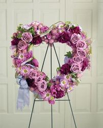 Heart felt Sympathies Wreath 