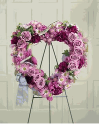 Heart felt Sympathies Wreath 
