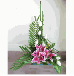 Hoa gio Flower basket 1