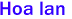 Hoa lan 