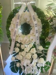 Sympathy wreath Vong Hoa CHIA bUON