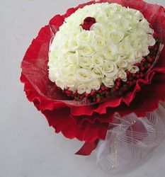 Rose- White Bouquet