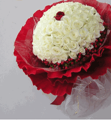 Rose- White Bouquet