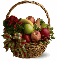 Holiday Fruit Basket