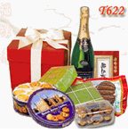 Holiday sweet basket