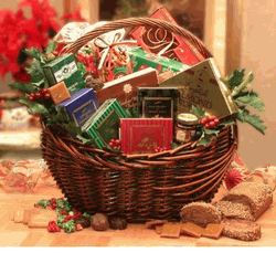 Holiday Sweets & Treats Gift Basket 