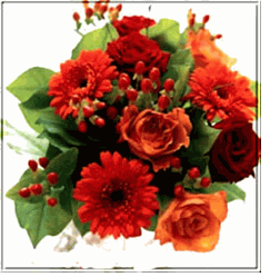 Hot Red Passion Bouquet