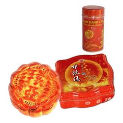 Large Moon cake and tea