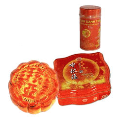 Large Moon cake and tea