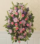 Large Pink Sympathy Standing Spray 