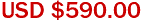 USD $590.00