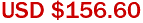 USD $156.60