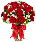 Luxury Two Dozen Red Roses