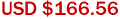 USD $166.56