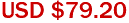USD $79.20