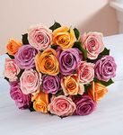 Mixed color rose bouquet